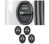 BFRDGE 4Pcs Car Door Lock Cover, for Mazda CX-60 2022 2023 2024 Car Door Latch Protective Cover, Silent Shock Car Silicone Door Latch Protective Cover