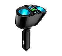 BFRDGE Car Charger Adapter USB, for Audi A5 Coupe/Cabriolet/Sportback F5/B9 8F/B8 8T8/B8 8T3/B8 2007-2024 2 socket car cigarette lighter, QC3.0 Type-C 20W PD dual USB fast charger