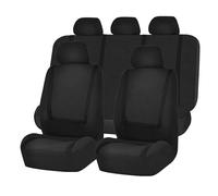 BFRDGE Car Seat Cover Sets for Toyota Aygo X AB70 2021 2022 2023 2024 2025, Full Set Front and Rear Seat Protectors, Auto Breathable Seat Covers Cushions,Full Black