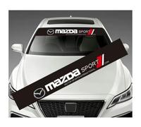 BFRDGE Car Sun Strip, for Mazda 2 Mazda 3 Mazda 6 Car Van Windscreen Sun Strip, PVC Windshield Sticker for Automobiles,A