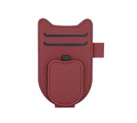 BFRDGE Sunglasses Holder for Car Sun Visor, For Audi A4 B7/B8 Avant 2006-2015 Magnetic Car Visor Sunglass Holder Eyeglass Hanger Clip for Car,B