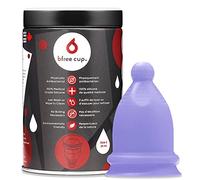 Bfree Menstrual Cup - Reusable Period Cup Leak-Free Eco-Friendly Tampon/Pad Alternative Feminine Hygiene Product for Menstruating Teens, Women