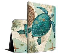 BFSEROBJ for Microsoft Surface GO 3 Case Lightweight Smart Case PU Leather Adjustable Stand Protective Cover with Auto Wake/Sleep Cover for Microsoft Surface GO 3/GO 2/GO - Cute Baby Turtle