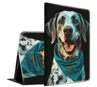 BFSEROBJ for Microsoft Surface Pro 9 Case 13 inch 2022 Release Lightweight Smart Case PU Leather Adjustable Stand Protective Cover with Auto Wake/Sleep Cover for Surface Pro 9 - Black Dog