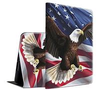 BFSEROBJ for Samsung Galaxy Tab A7 Lite Case Lightweight Smart Case PU Leather Adjustable Stand Protective Cover for Samsung Galaxy tab A7 Lite 8.7 inch 2021 - American Flag Eagle