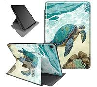 BFSEROBJ for Samsung Galaxy Tab A9 Plus Case 360 Rotating Degree Stand Lightweight Protective Smart Cover with Auto Wake/Sleep Tablet Case for Samsung Galaxy Tab A9 Plus 11 inch 2023 - Cute Turtle