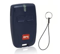 BFT Mitto 2 B RCB Remote Control, 2-Channel Garage Door Key Fob with Key Ring, Mitto b RCB 12v 433MHZ Compatible with Rolling Mitto 2, Kleio, Ghibli, TRC, Replacement Garage/Gate Opener Fob