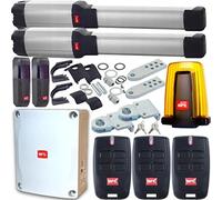 BFT Phobos BT A40 Swing Gate Operator Double Wing Gate Automatic Gate Opener Automatic Max. 8 m or 1000 kg per Wing with 3 Remote Controls