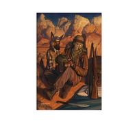 BFTIUTG Fallout- New Vegas Game Poster Canvas Poster Wall Art Decor Print Picture Paintings for Living Room Bedroom Decoration 12x18inch(30x45cm)