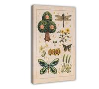 BFTIUTG Summer New Horizons- Nature Research, Insects, Plants, Printing Canvas Poster Bedroom Decor Landscape Office Room Decor Gift 20x30inch(50x75cm)