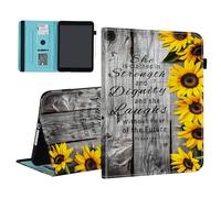 BFUKVOU Case for iPad Air 13 Inch M3/M2 (2025/2024) & iPad Pro 12.9 Inch 6th/5th/4th/3rd Gen 2022/2021/2020/2018,Card Slot PU Leather TPU Case Pen Holder Auto Wake Sleep,Sunflower Proverbs 31:25