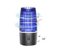 BFXMV Electric Fly Catcher, 2 in 1 Mosquito Killer Lamp, 4000mAh Rechargeable Mosquito Killer, Portable Bug Zapper with UV Lamp&Lighting Lamp, 360° Attract Zap Flying Insect for Indoor Outdoor Camping