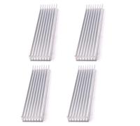BfyBest 4pcs 100mm x 25mm x 10mm Aluminum Heatsink for IC MOSFET SCR
