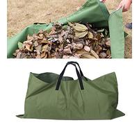 BFYDOAA 2 in 1 Leaf Tarp Yard Waste Bag - 4.7ft Reusable Oxford Garden Lawn Trash Bags with Handles for Collecting Leaves