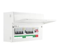 Bg 10-Way Dual Rcd Consumer Unit With 100A Mains Switch