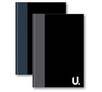 BG (1007) A4 Hardback Ruled Notepad Notebook 80pg Assorted Colours X1