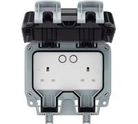 BG WP22/HC Nexus Smart IP66 Weatherproof Double Switched 13A Socket with Smart Control