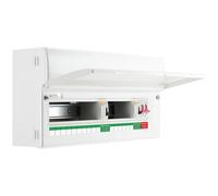 Bg 16-Way Dual Rcd Unpopulated Consumer Unit With 100A Mains Switch