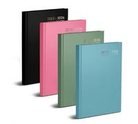 BG 2586 Academic Term-Time Diary A5 Hard Page A Day 2025-2026, Choose Your Colour (Pink)