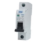 BRITISH GENERAL 32 AMP TYPE B 6 kA MCB CIRCUIT BREAKER CUMB32 BG