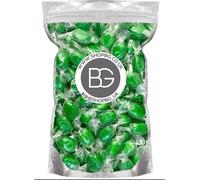 BG 500g Hardboiled Wrapped Old Fashioned Sweet Shop Candies Retro Boiled Sweets Sherbet, Liquorice, Humbugs, Aniseed, Barley Sugar, Pears, Mints - Choose Your 500g Pouch (Chocolate Limes)