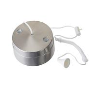 BG 802ST 6A 2-Way Pull Cord Ceiling Switch - Steel Finish
