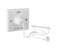 BG 804 10A Triple Pole Fan Isolator Pull Cord Ceiling Switch