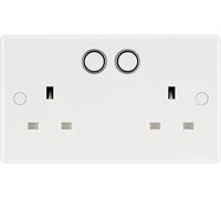 BG 822/HC-01 Double Wall Smart Socket - White