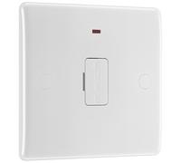 BG 856 White Round Edge Unswitched Spur + Neon