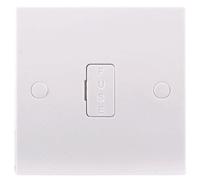 Wh Sq 13A Fcu Unsw + 3A Fuse 953-01