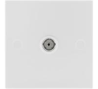 BG 960 White Square Edge TV Aerial Socket
