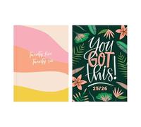 BG Academic Term-Time July-July Diary B5 Size 18x25cm 2025-2026, Assorted Designs X1