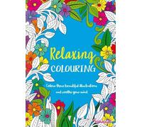 BG Adult Relaxing A4 Colour Therapy - Relaxing Colouring Book