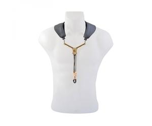 BG AT Saxophone Zen Strap Metal Snap Hook Black L