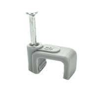 BG CCF1.5/50 Grey Twin & Earth 1.5mm Cable Clips - 50 Pack