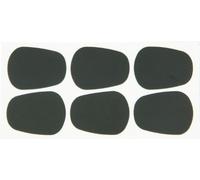 BG Clear Mouthpiece Covers Large 0.2mm Pack of 6 A14L