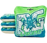 BG Cornhole Viking Bags | Exclusive to Amazon | Set of 4 Bags | Color: Throwback Teal & Mint | 2026