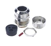 BG CPRGBT40A Nickel Plated Brass Tails Kit for 2x25mm+1x16mm c/w Multiple Inserts, Locknut, Blanking Insert, Adaptor