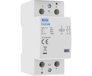 BG CUC40 40A Double Pole 2 Module Contactor