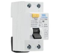 BG CUR6330BN 63A Double Pole 2 Module 30mA Type B RCD Bi-Directional