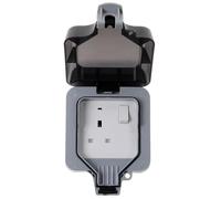 BG WP21-02 Weatherproof Nexus Storm 13A 1G Switched Socket