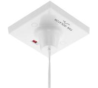 BG Electrical Bg 804 Fan Isolator Switch Bathroom Ceiling Pull Cord 10A 3 Pole - White