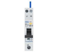 BG CUCRB20DPA 20A Double Pole 1 Module B Curve 6kA 30mA Type A Compact RCBO