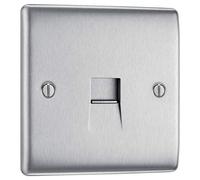 BG Electrical RJ11 Single Telephone Socket