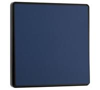 BG Evolve PCDDB13EB 20A 16AX 2 Way Single Intermediate Light Switch, Edge to Edge Rocker - Matt Blue (Black)