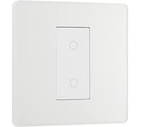 Evolve Pearlescent White (White) 200W Single Touch Dimmer Switch 2-Way Master PCDCLTDM1W-01