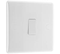 BG Nexus White Double Pole Switch 20A - 830