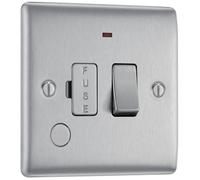 BG Electrical Switched Fused Connection Unit with Neon Indicator and Cable Outlet