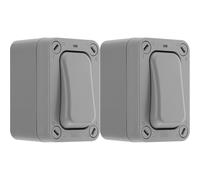 BG Electrical WP12S Single Slim 2-Way Outdoor Weat