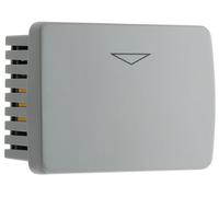 BG EMKYCSG Euro Module 16A Key Card Switch (50 x 50) - Grey